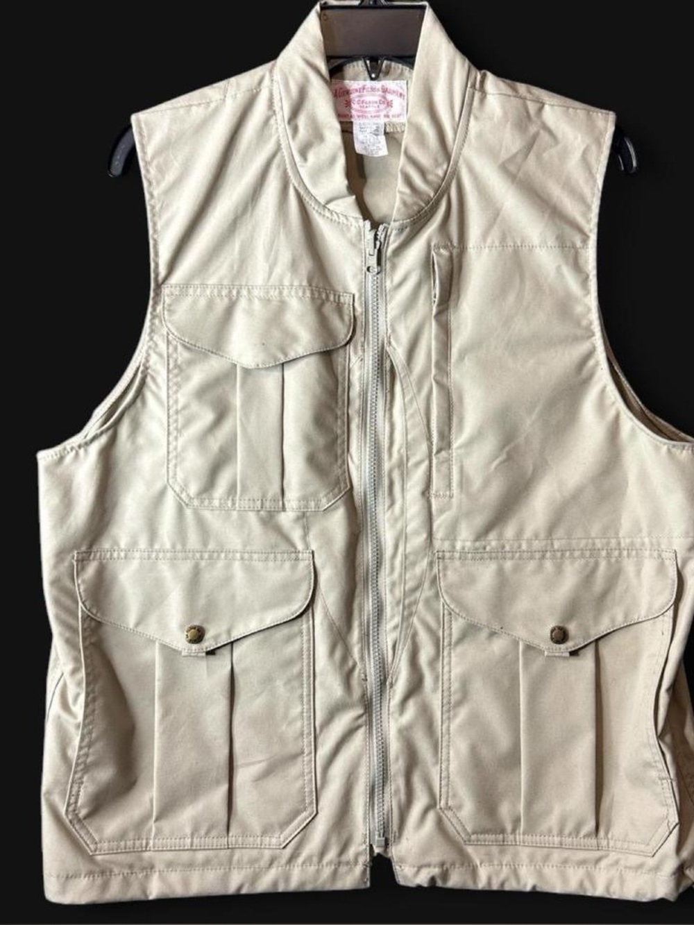 C.C. Filson hunting fishing camping expedition classic timeless vest